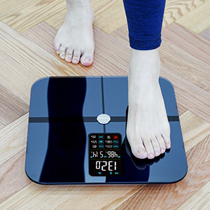 Máy cân đo chỉ số cơ thể Fumak kết nối Smart Phone F-019LB