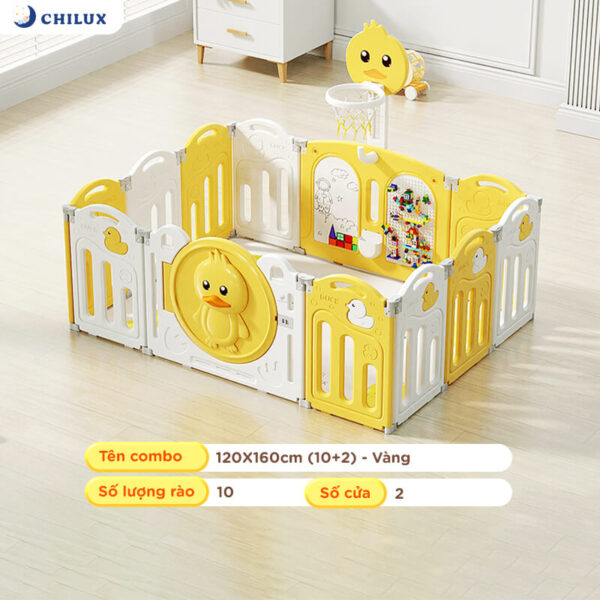 Quây bóng đa năng Chilux Q3 – Mẫu vịt vàng