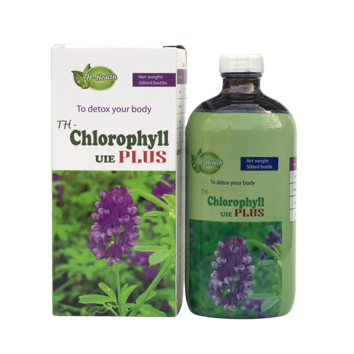 Thực phẩm bảo vệ sức khỏe TH-Health TH-Chlorophyll UIE PLUS - Lọ 500ml