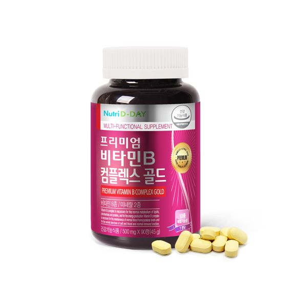 Viên uống Vitamin B Complex Gold Nutri D-Day lọ 90 viên - Tăng đề kháng, giảm căng thẳng mệt mỏi